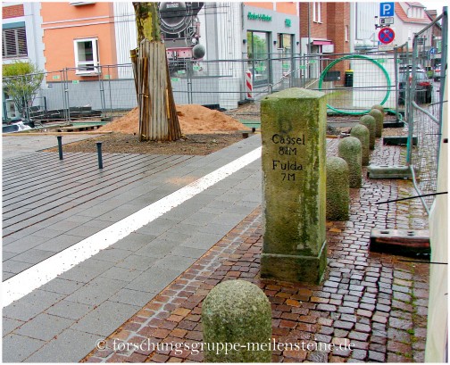 Kurhessischer Ganzmeilenstein Bebra