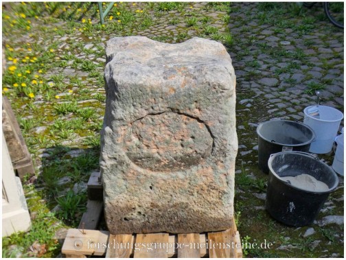 Preußischer Viertelmeilenstein Bretsch