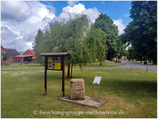 Preußischer Viertelmeilenstein Bretsch