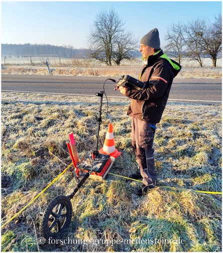 Preußischer Halbmeilenstein Estedt