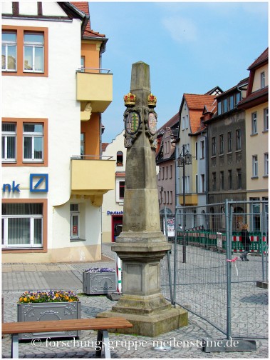 kursächsische Distanzsäule Neustadt/Orla