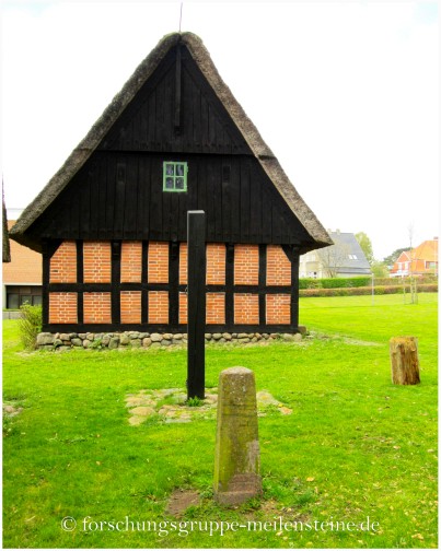 Schleswiger Halbmeilenstein Haderlev (Hadersleben)  