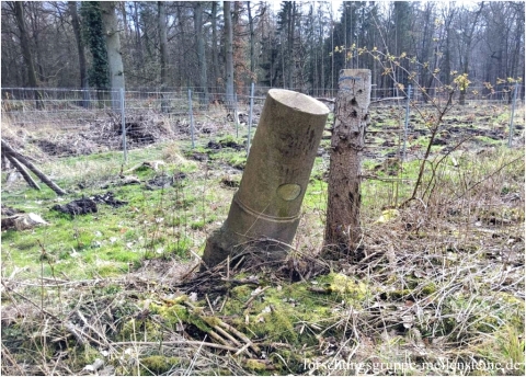 Preußischer Rundsockelstein Altenhausen