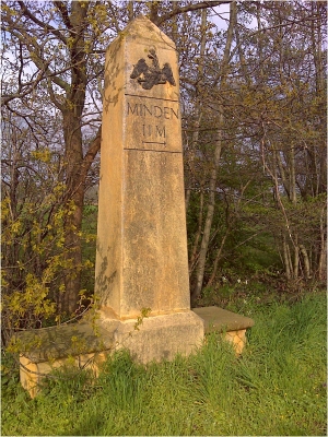 Preußischer Ganzmeilenobelisk Bad Waldliesborn-Nord