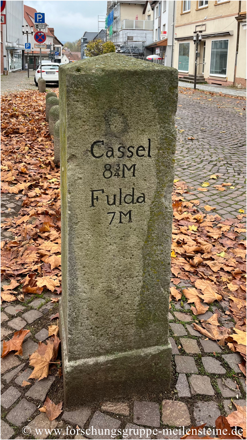    Meilenstein Bebra   