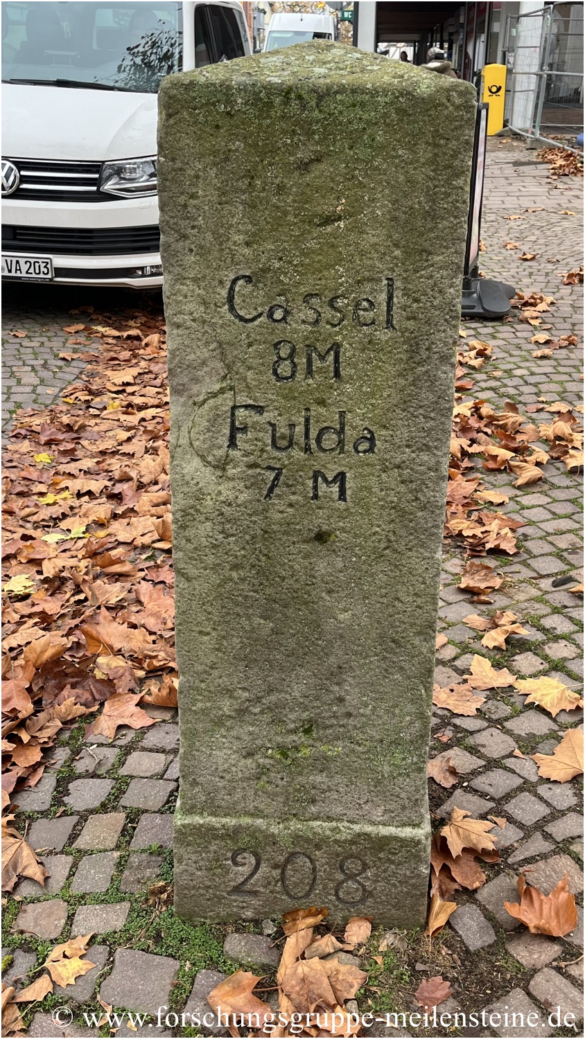    Meilenstein Bebra   