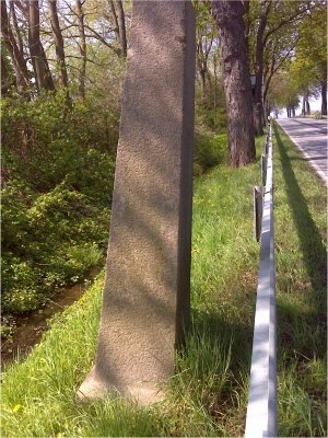 Mecklenburg-Schweriner Ganzmeilenobelisk Dassow/Schwanbeck
