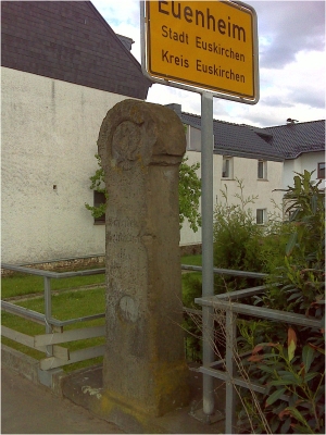 Preußischer Meilenstein Euenheim/Wißkirchen