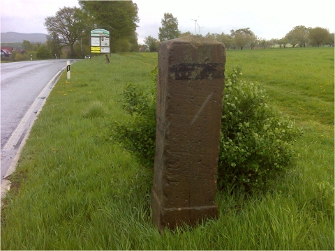 Hessischer Ganzmeilenstein Gilserberg