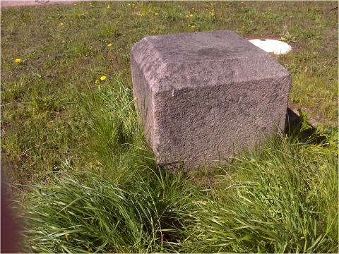 Preußischer Viertelmeilenstein Groß Warnow