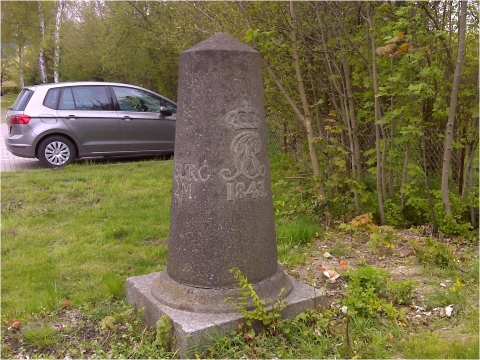 Dänischer Ganzmeilenstein Hamburg-Meiendorf