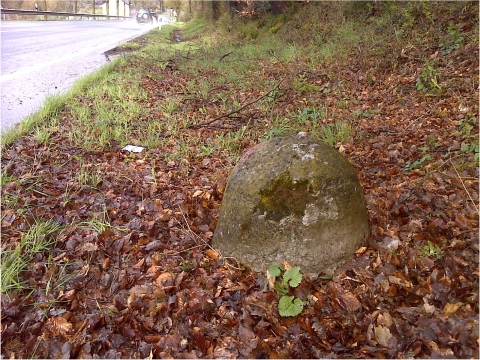 Preußischer Viertelmeilenstein Kalkhäuschen