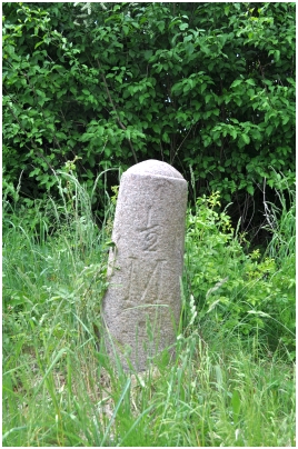 Dänischer Halbmeilenstein Leezen