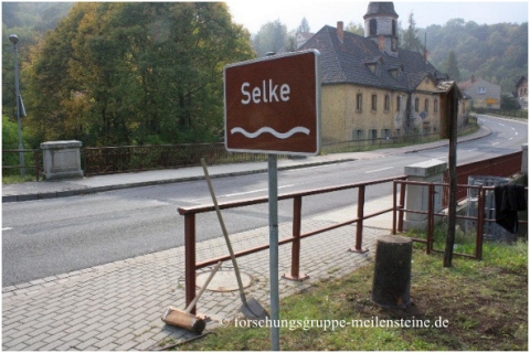Anhaltischer Halbmeilenstein Mägdesprung