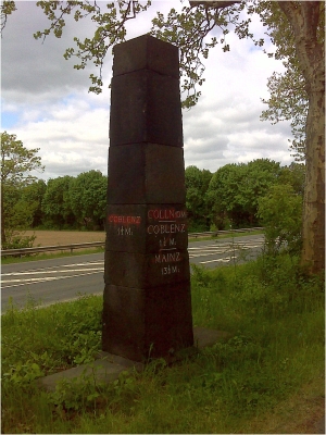 Preußischer Ganzmeilenobelisk Mülheim-Kärlich