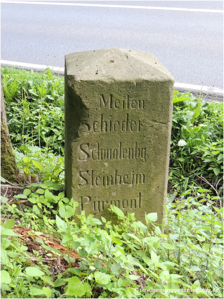 Meilenstein Nessenberg/Wöbbel