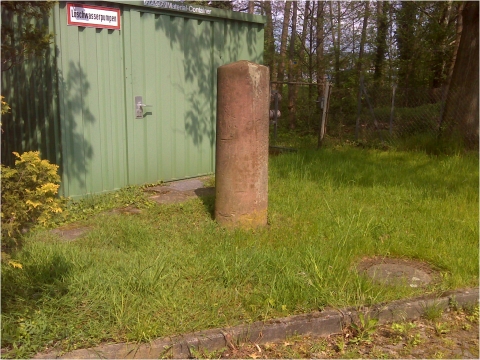 Hessischer Rundsockelstein Nieder-Ramstadt