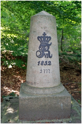 Dänischer Halbmeilenstein Nützen