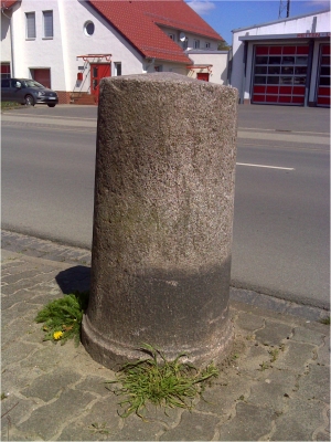 Preußischer Rundsockelstein Osterburg