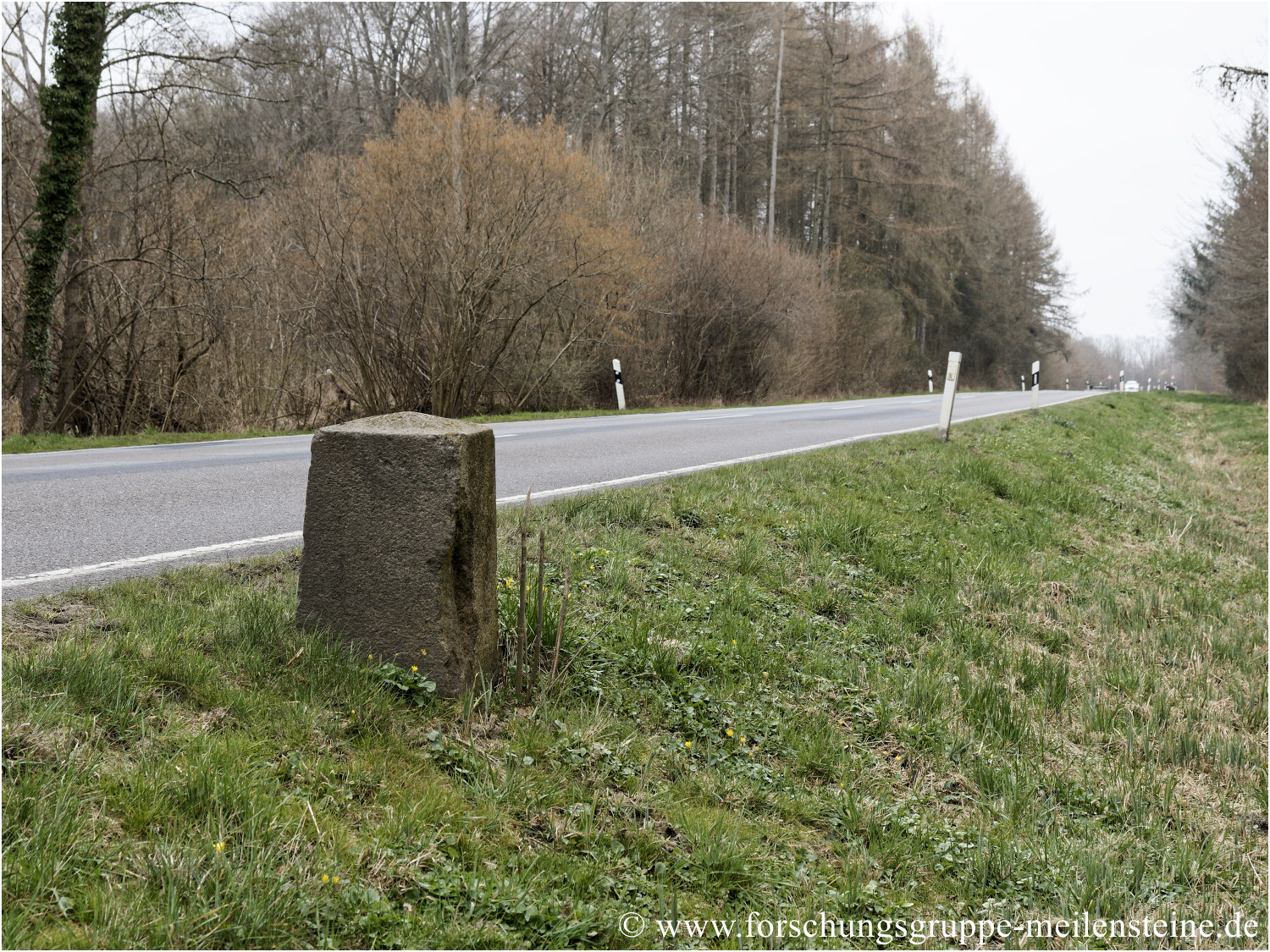Meilenstein Zerpenschleuse