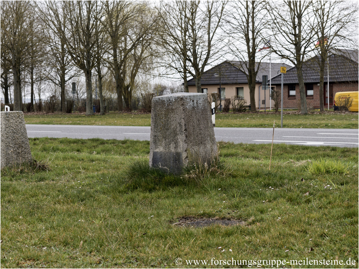   Meilenstein Poggendorg  