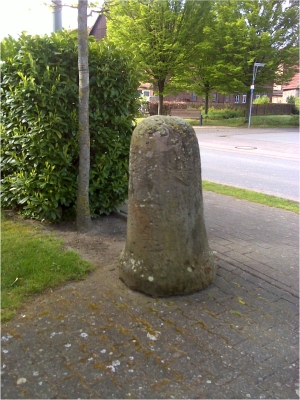 Preußischer Halbmeilenstein Scharmede