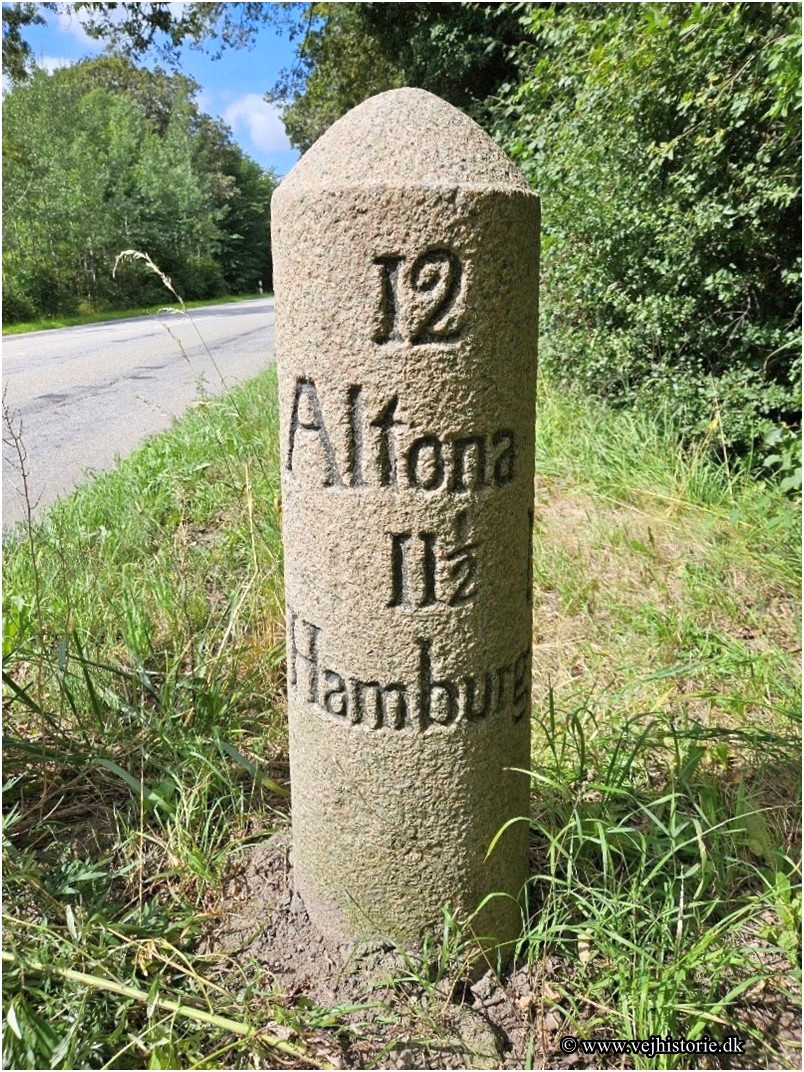 Dänischer Ganzmeilenstein Süsel