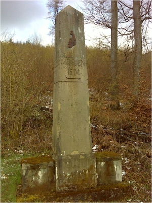 Preußischer Ganzmeilenobelisk Warstein