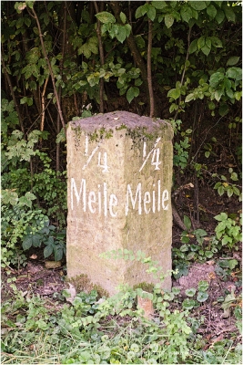 Lippischer Meilenstein Wilberg/Bad Meinberg