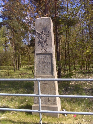 Preußischer Ganzmeilenstein Wittenberge/Weisen
